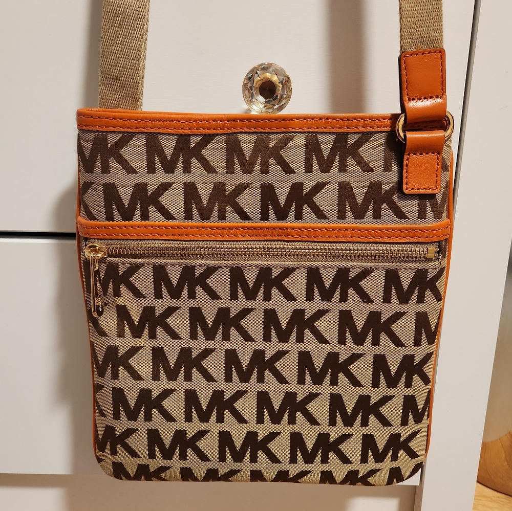 Michael Kors Canvas Crossbody Bag